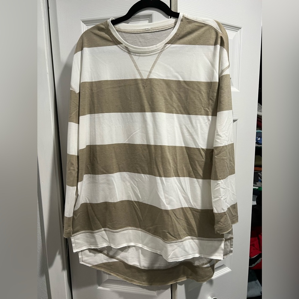 Striped long sleeve